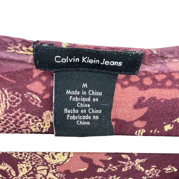 Calvin Klein Jeans Blouse Top - Picture 4 of 7